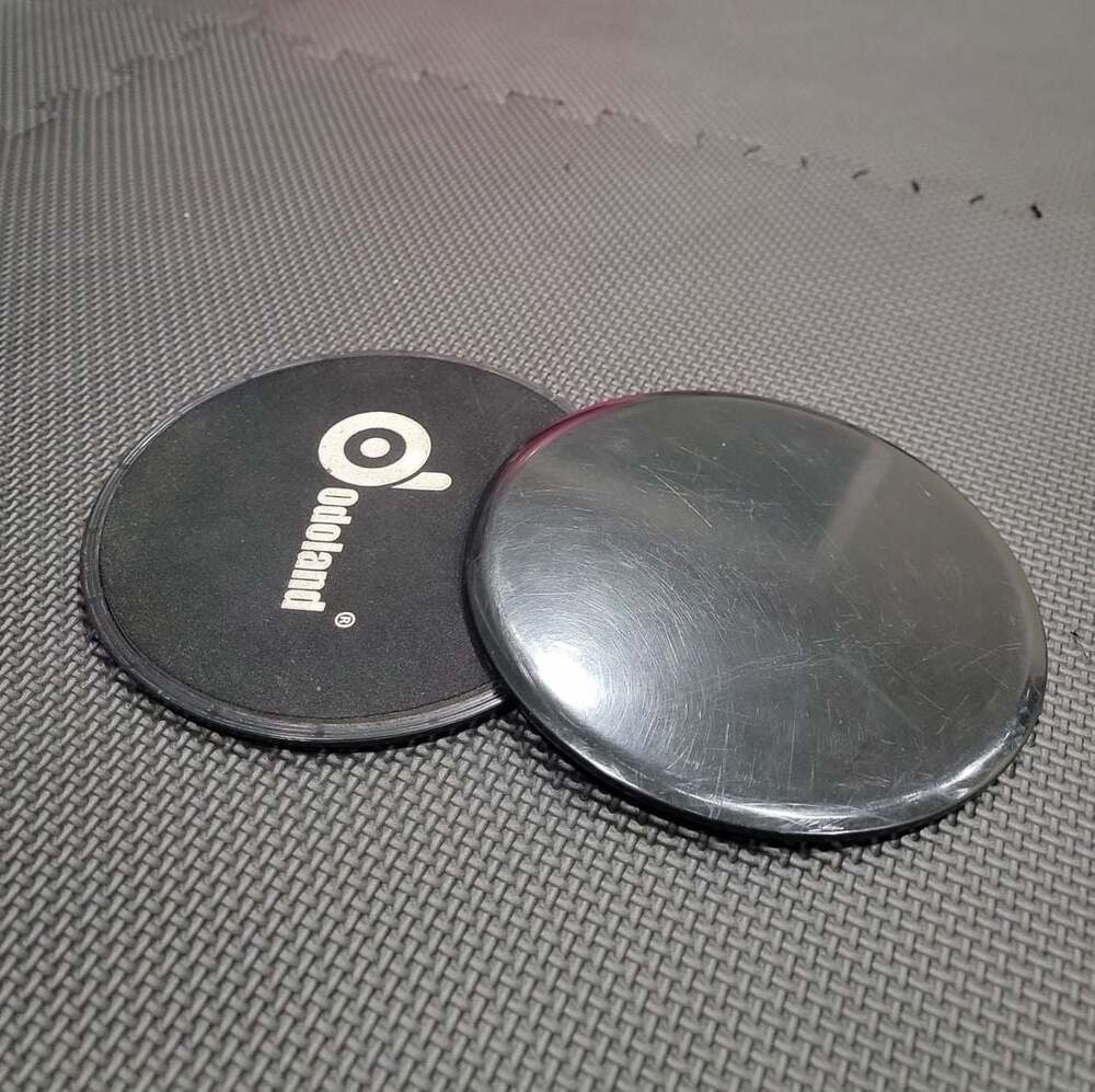 Odoland Dual-Sided Core Sliders Exercise Discs